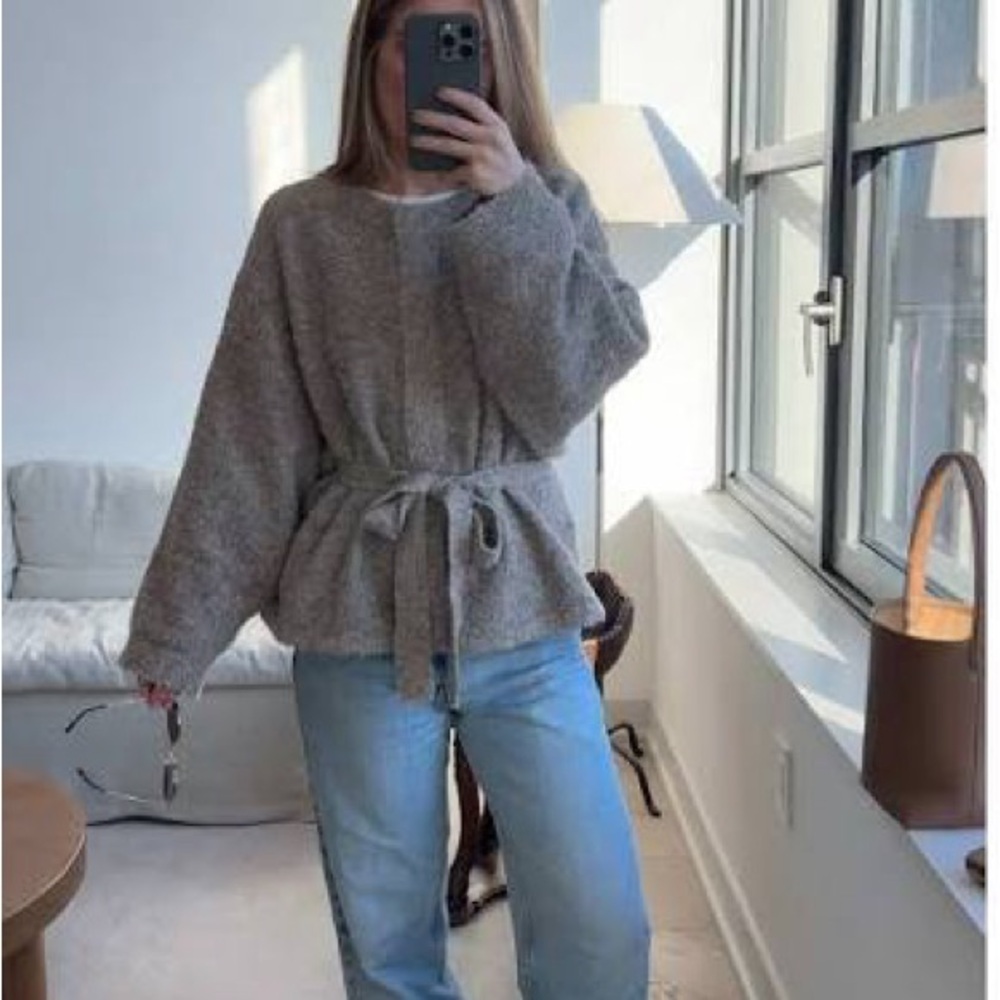 Deiji Studios belted cardigan